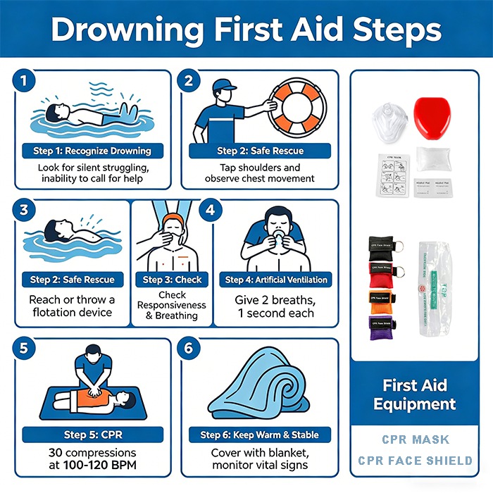 Drowning First Aid: Critical Steps to Save Lives in Water Emergencies