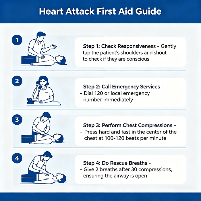How to Respond to a Heart Attack: Critical First Aid Steps to Save a Life